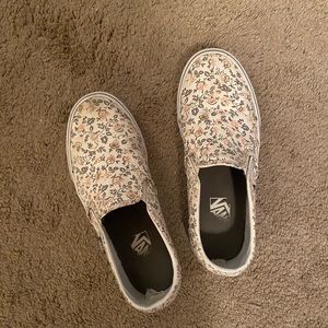 Floral vans